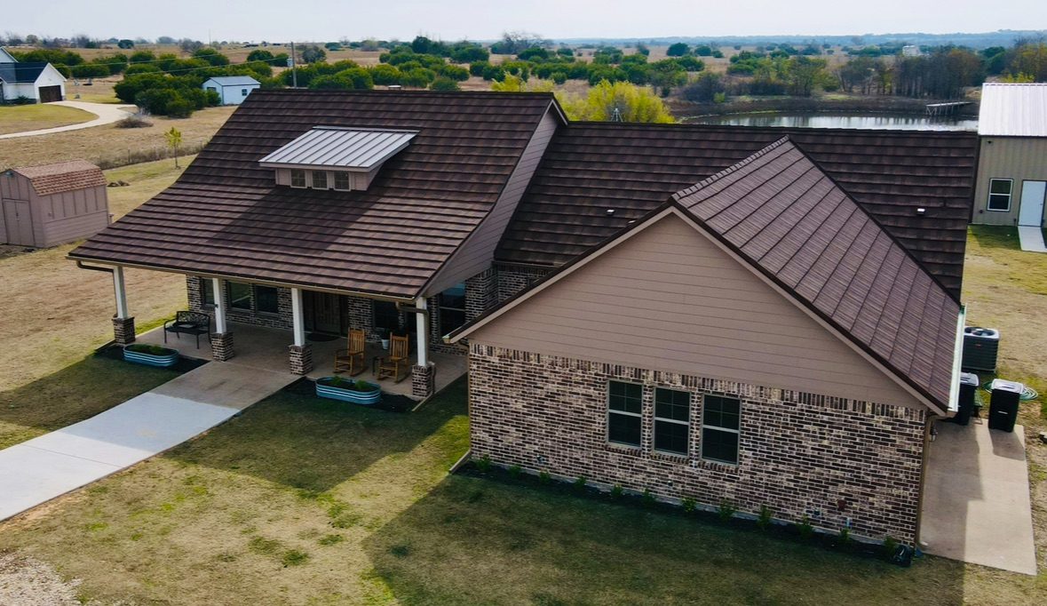 New roof installation on a DFW-area home